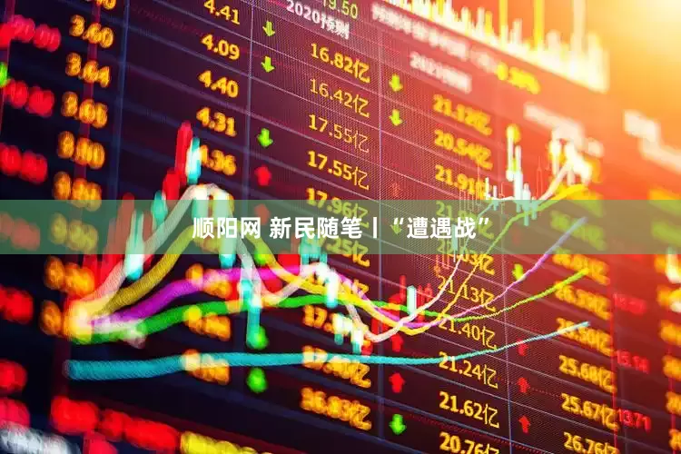 顺阳网 新民随笔丨“遭遇战”