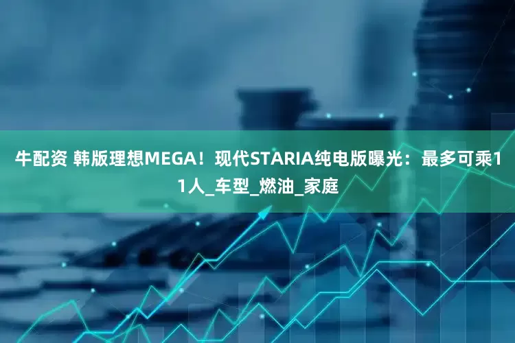牛配资 韩版理想MEGA！现代STARIA纯电版曝光：最多可乘11人_车型_燃油_家庭